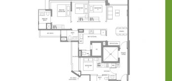 the-lakegarden-residences-floor-plan-4-bedroom-dual-key-Type-D3DK-singapore