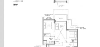 the-lakegarden-residences-floor-plan-2-bedroom-study-Type-BS1-G-singapore